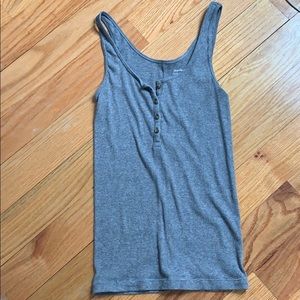Grey Henley Tank